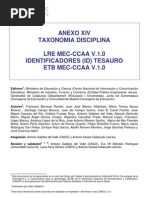 A14 Identificadores Taxonomia Disciplina Lre Mec-CCAA v1