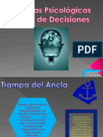 Trampas Psicologicas en La Toma de Decisiones