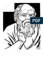 Dibujos de Los Filosofos Platon Aristoteles y Socrates.