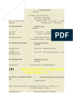 Operating Ratio + Operating Profit Ratio 1