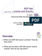 Server Controls and Events: IT 4203 Advanced Web Development