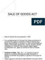 Sale of Goods Act