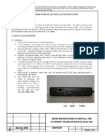 EFI Work Instructions