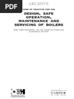 Code of Practice For Design and Operationof Boilers