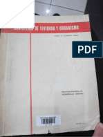 1979 - MINVU - Politica Nacional de Desarrollo Urbano