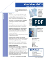 MidSouth Packaging, Inc. CONTAINER DRI II DESICCANT