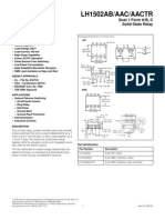 LH1502AB/AAC/AACTR: Dual 1 Form A/B, C Solid State Relay