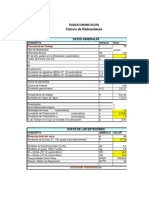 Excel para Calculo de Radio Enlaces