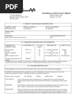 Concrete MSDS 4 PDF