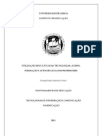 Neuza Pedro 2011 - Tese Doutoramento - Utilização Educativa Das Tecnologias, Acesso, Formação e Auto-Eficácia Dos Professores PDF