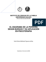 El Diagrama de La Persona según Burgos y su aplicación en Psicoterapia, Tesis para recibir el grado de Licenciado en Ciencias de la Familia, Karla Mollinedo, Universidad Galileo - Instituto de Ciencias de la Familia