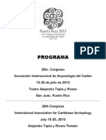 Programa 25to. Congreso AIAC - IACA 2013