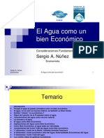 El Agua Como Un Bien Económico (UNICAH) PDF