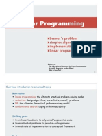 On Linear Programming