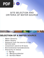 04 - DILG - Salintubig - Site Selection and Criteria of Water Source