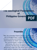 Lecture On Ideological Foundations of Philippine Government