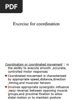 Exercise For Coordination