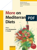 Artemis P. Simopoulos, Francesco Visioli More On Mediterranean Diets World Review of Nutrition and Dietetics Vol 97 2006