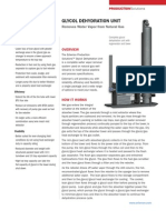 Glycol Dehydration Unit English Letter