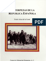 Las Torpezas de La Republica Española - Fredo Arías de La Canal