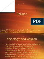 Religion and Sociology