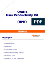 Oracle User Productivity Kit (UPK)