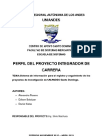 Proyecto Integrador 6to Sistemas Perfil - Marco Teorico