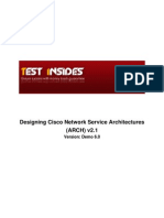 642-874 Designing Cisco Network Service Architectures (ARCH) v2.1