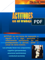 Actitudes en El Trabajo