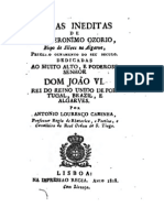 Obras Inéditas de D. Jerónimo Osório