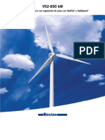 Catalogo Del Aerogenerador Vestas V52-850 KW PDF