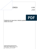 L5303 - Fitoplancton de Água Doce - Métodos Qualitativo e Quantitativo - Método de Ensaio