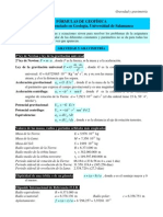 Formulas Geofisica