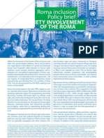 Policy Brief - Civil Society Involvement of The Roma