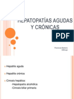 Hepatopatías Agudas y Crónicas