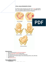 Fetal Malpresentation