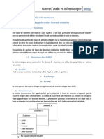 Audit Informatique - NGAMY - 2013