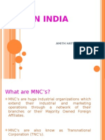 MNC in India