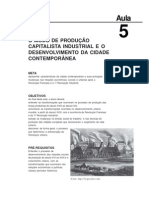 Geografia Urbana I Aula 5