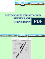 Metodos de Explotacion Subterranea