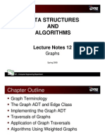 Data Structures AND Algorithms: Lecture Notes 12