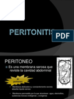 Peritonitis - PPTX Final