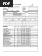 Copy of APQP Check List - Ford (Blank)