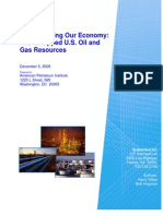 Strengthening Our Economy: The Untapped U.S. Oil and Gas Resources