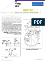 Operating Pressure Angle