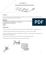 Construcion de Lampara y Extension Electrica