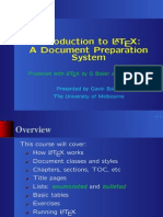 Introduction To L Tex: A Document Preparation System: Produced With L TEX by G Baker and G Moloney