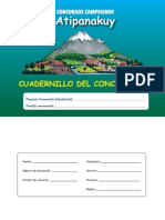 Cuadernillo Del Concursante PDF