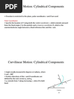 Dynamics Lecture4 Cylindrical Components