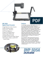 Dukane DVP 505A Visual Presenter